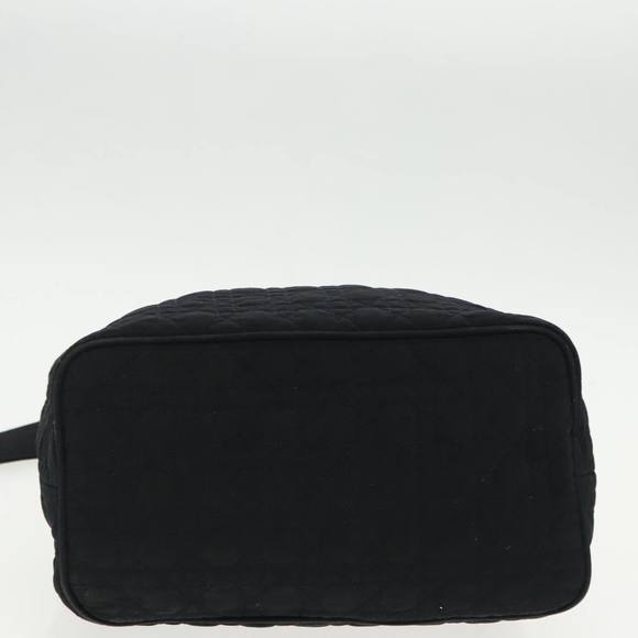 Christian Dior Canage Shoulder Bag Nylon Black Gold Auth yk15552 - Picture 9 of 16
